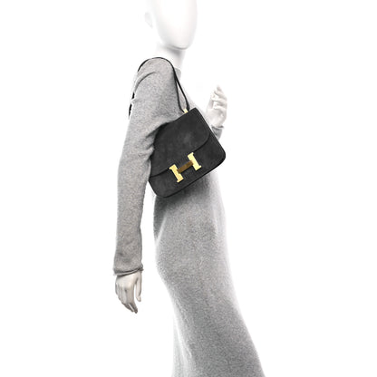 Hermes Veau Doblis Bonwit Teller Constance 23 Bleu Saphir 3 of 21