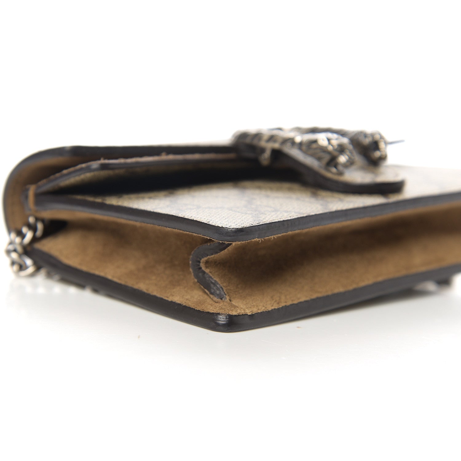 Gucci GG Supreme Monogram Super Mini Dionysus Shoulder Bag Taupe 6 of 8