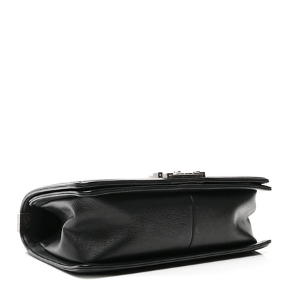 Chanel Calfskin Quilted Medium Boy Flap Black 4 of 10