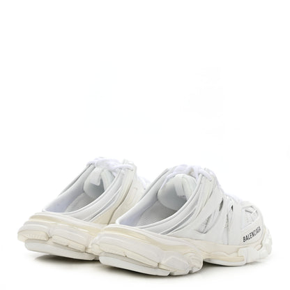 Balenciaga Mesh Nylon Womens Track Mules 37 White 4 of 9