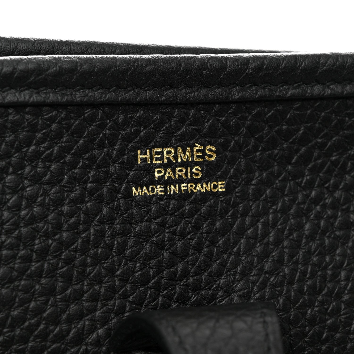 Hermes Taurillon Clemence Evelyne III PM Black 6 of 11