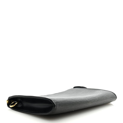 Louis Vuitton Epi Pochette Accessories 24 Black 4 of 6
