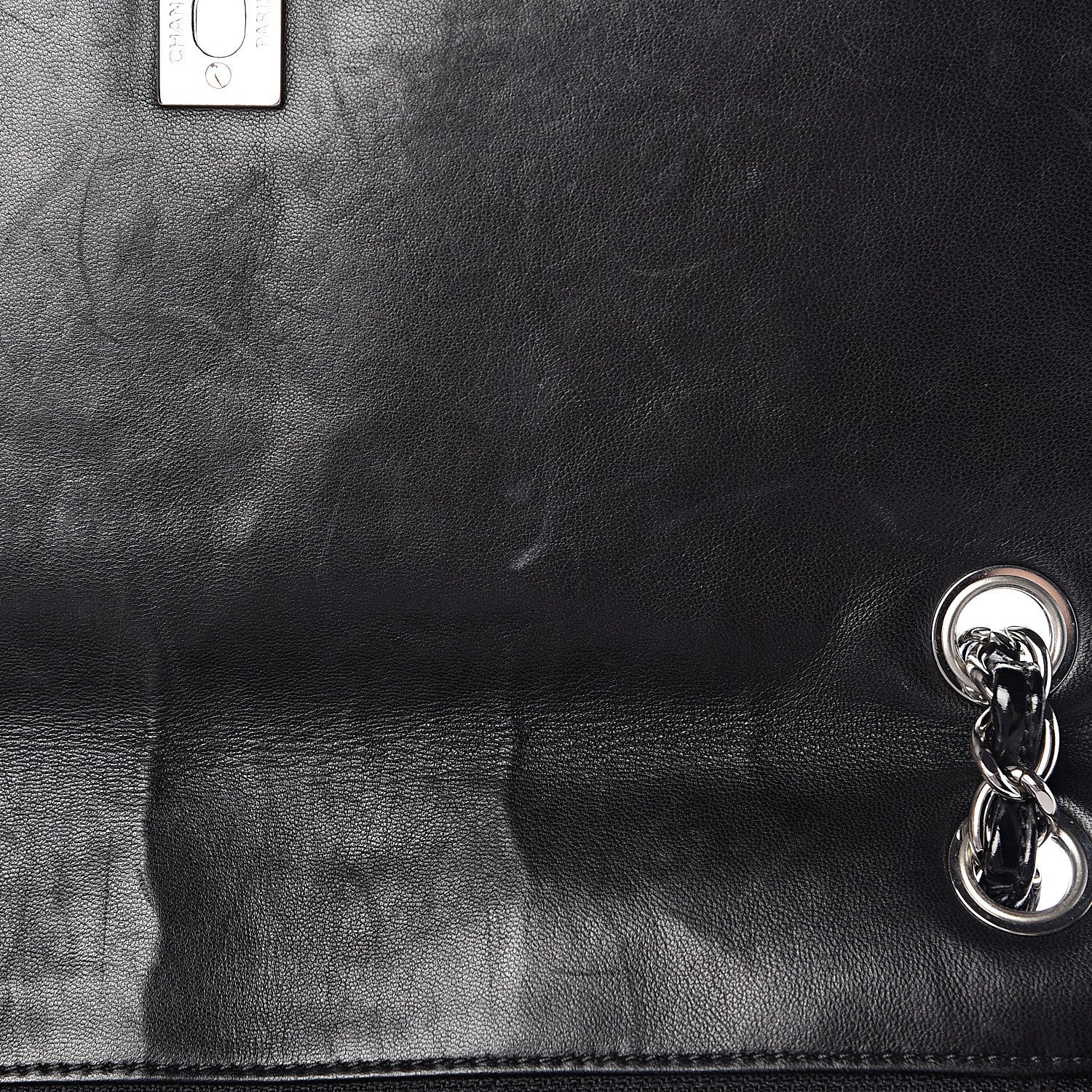 Chanel Vinyl Quilted In the Business Flap Bag Black 12 of 15