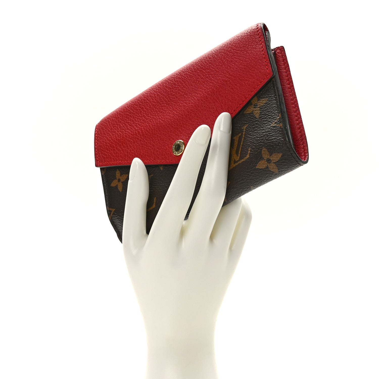 Louis Vuitton Monogram Pallas Compact Wallet Cherry 2 of 7