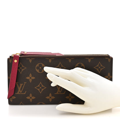 Louis Vuitton Monogram Adele Wallet Fuchsia 2 of 13