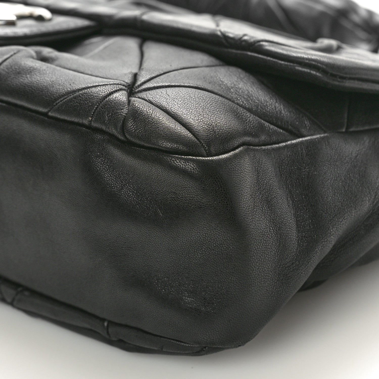 Chanel Lambskin Quilted Soft Squares Origami Flap Black 10 of 10