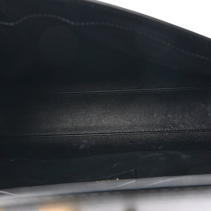 Saint Laurent Smooth Calfskin Manhattan Shoulder Bag Black 5 of 11