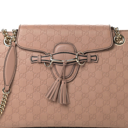 Gucci Guccissima Large Emily Chain Shoulder Bag Camelia 8 of 11