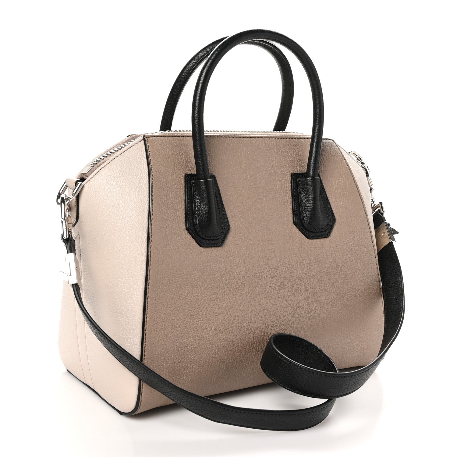 Givenchy Sugar Goatskin Small Tri-Color Antigona Linen 3 of 11