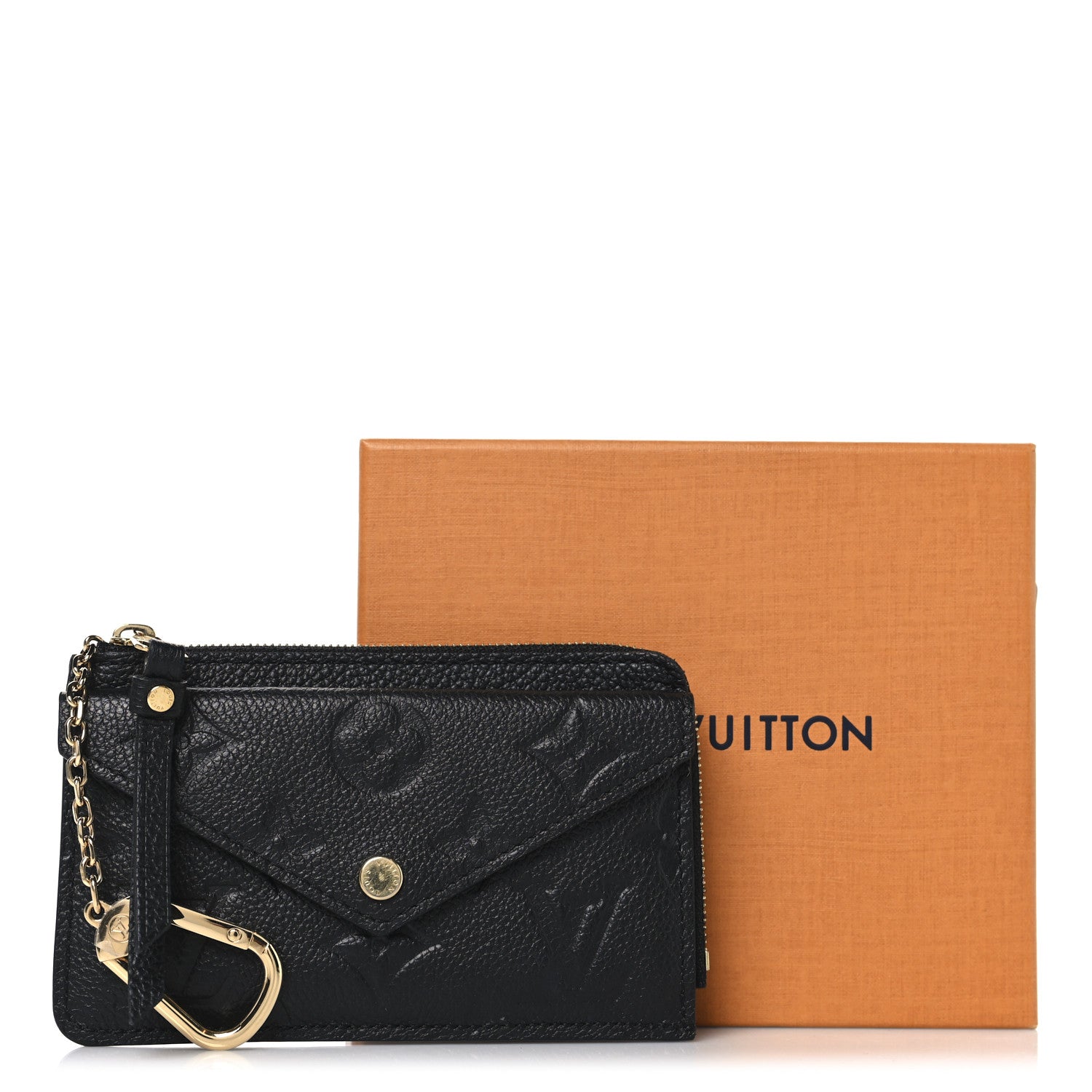 Louis Vuitton Empreinte Recto Verso Card Holder Black 7 of 7