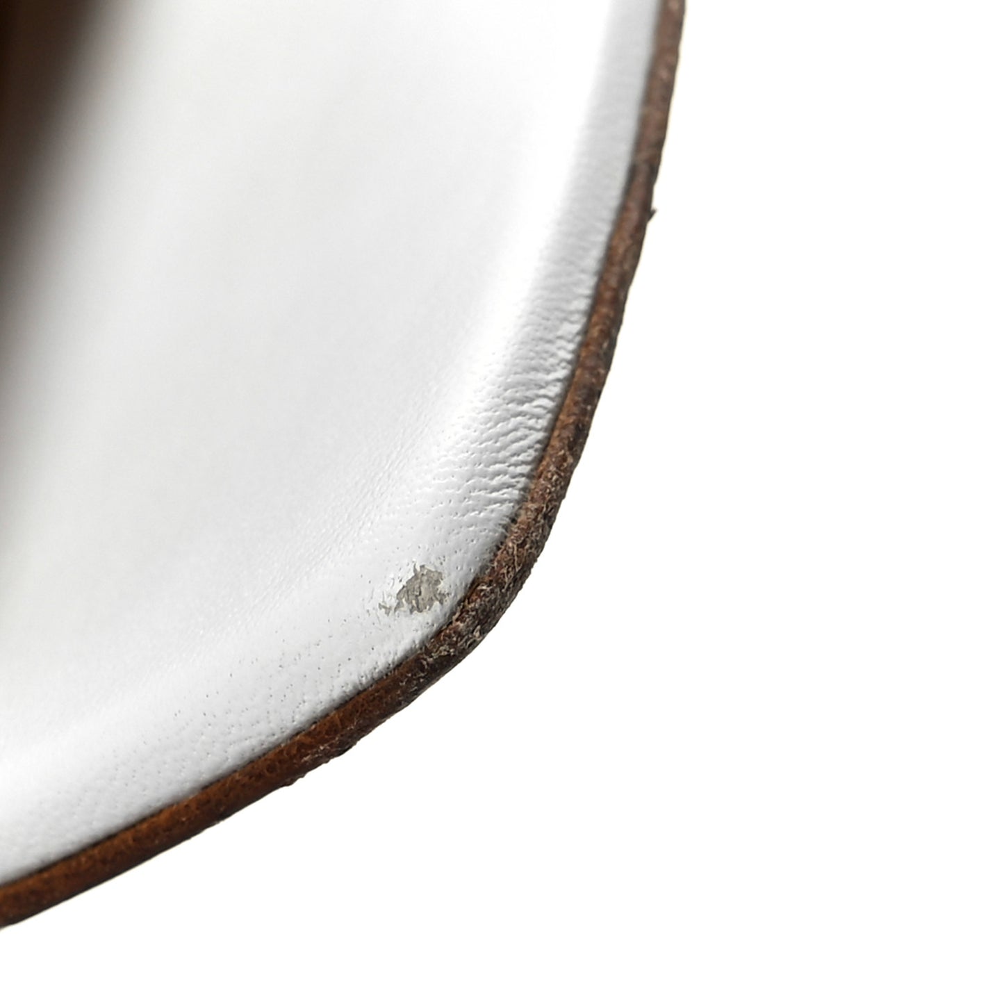 Lambskin Stretch Mule Sandals 40 Optic White