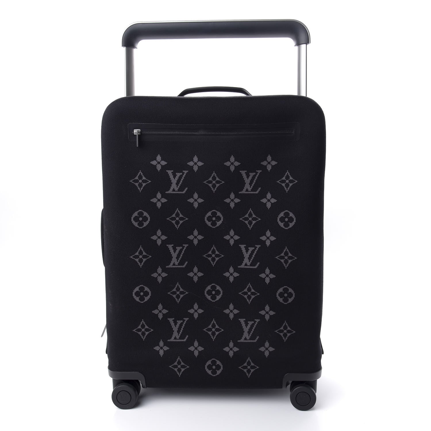 Louis Vuitton Knit Monogram Eclipse Horizon Soft 55 Suitcase 2 of 12