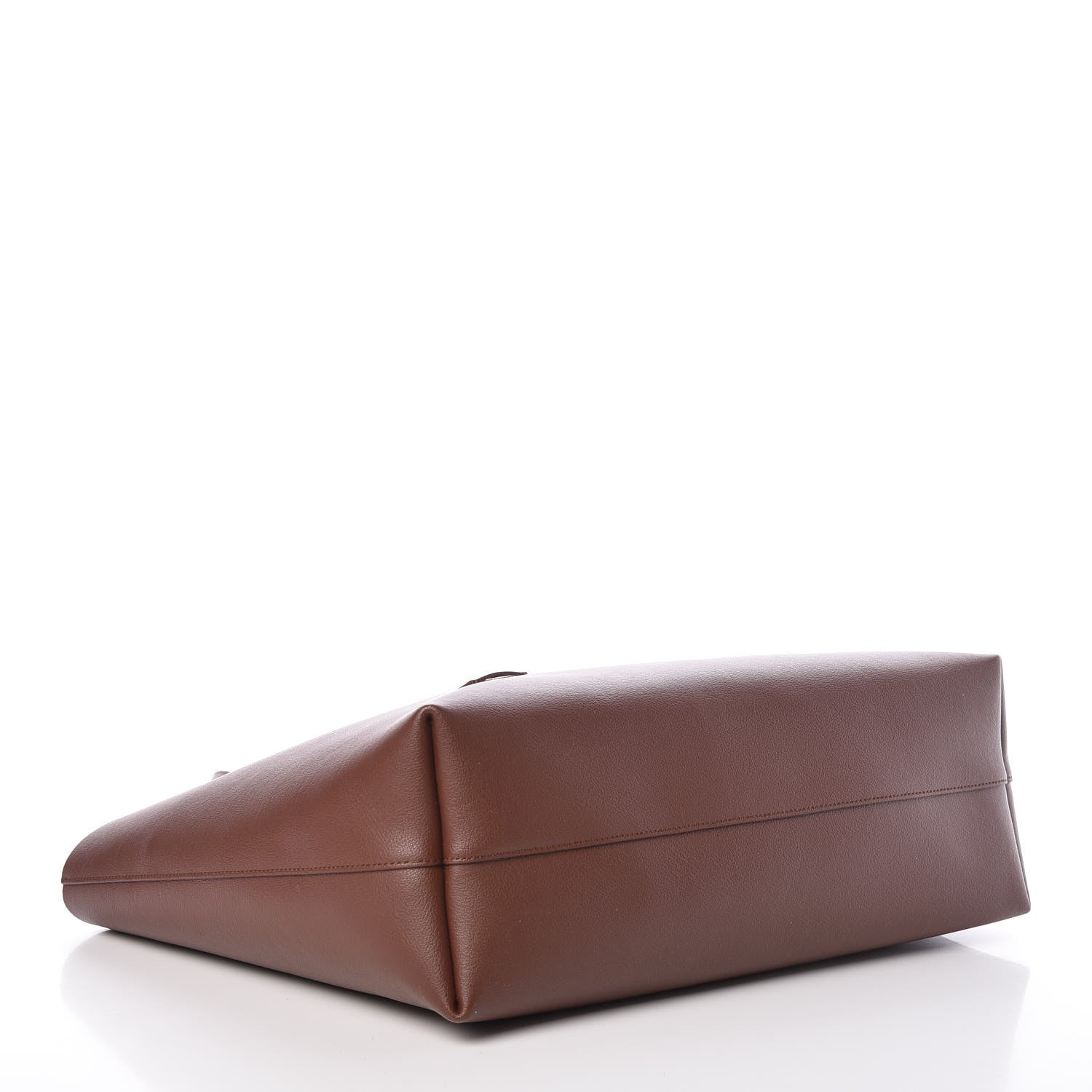 Saint Laurent Calfskin Large Shopping Tote Old Brandy 4 of 13