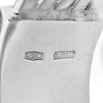 Marco Bicego 18K White Gold Diamond Five Strand Goa Ring 53 6.25 6 of 6