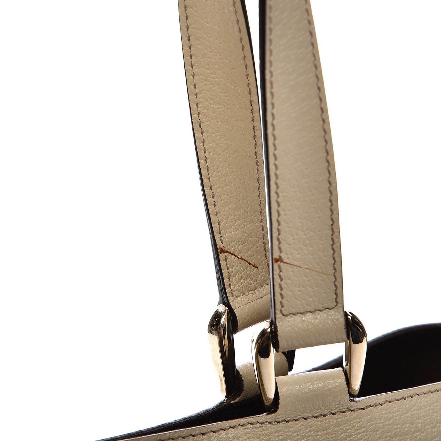 Monogram Large Abbey Tote Off White