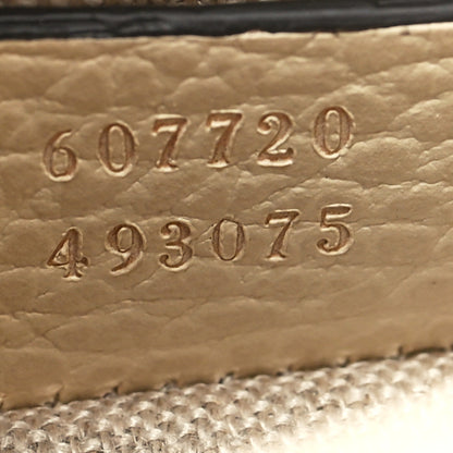 Gucci Dollar Calfskin Interlocking G Crossbody Bag Ivoire 7 of 12