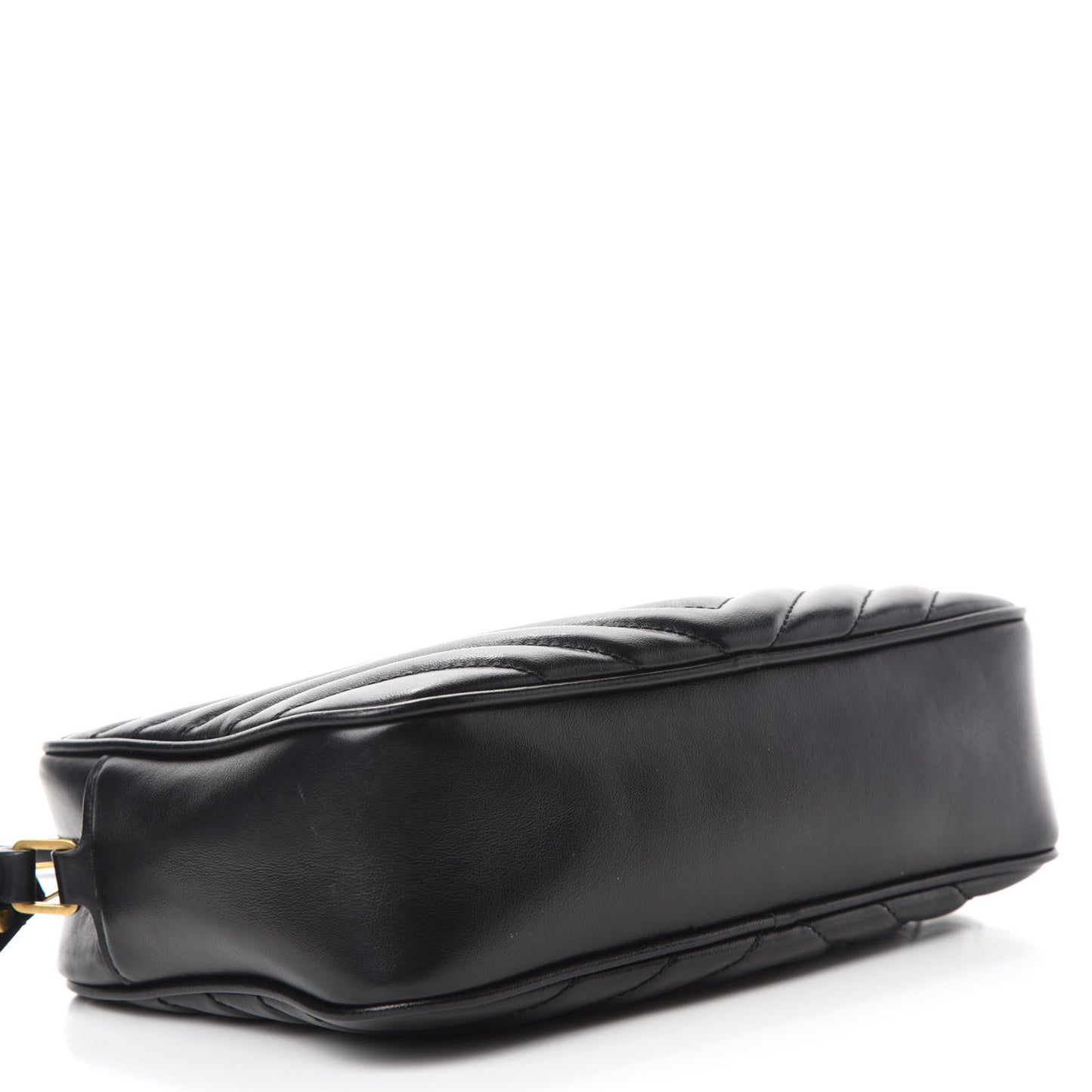 Calfskin Matelasse Monogram Lou Camera Bag Black