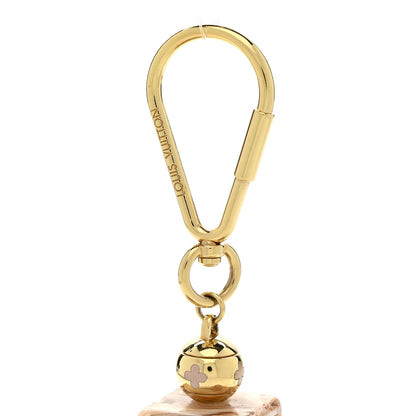 Louis Vuitton Mink Fur Fluffy Bag Charm Blush 3 of 4