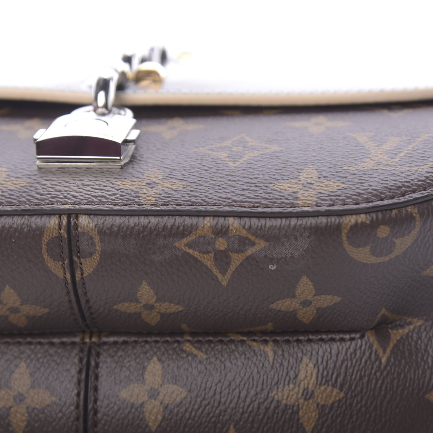 Calfskin Monogram Chain It Bag PM Black