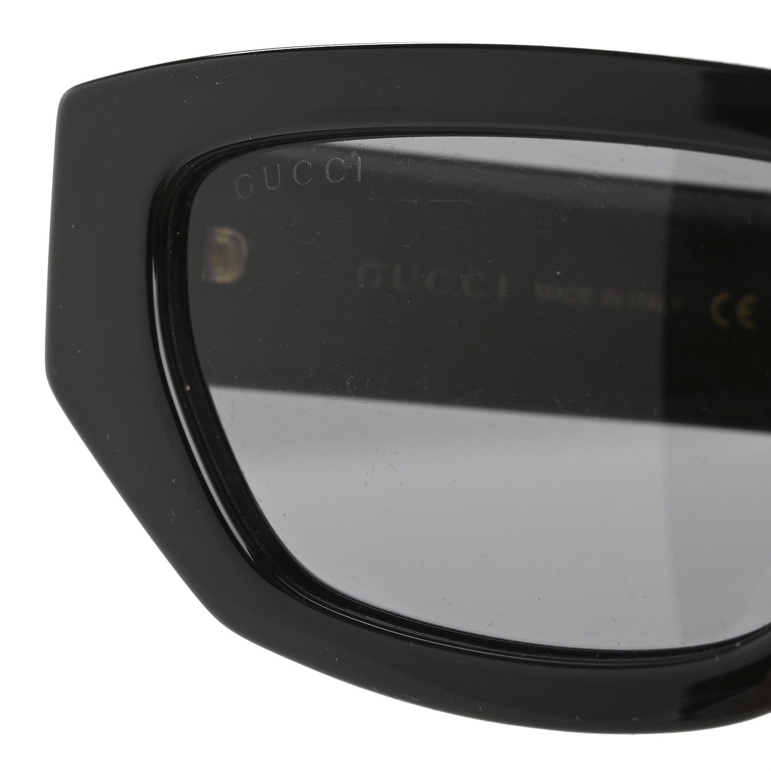Gucci Acetate Rectangle Frame Sunglasses GG1134S Black 7 of 8