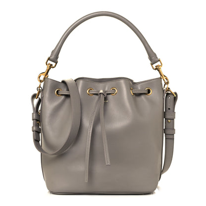 Saint Laurent Calfskin Medium Emmanuelle Bucket Bag Fog 1 of 16