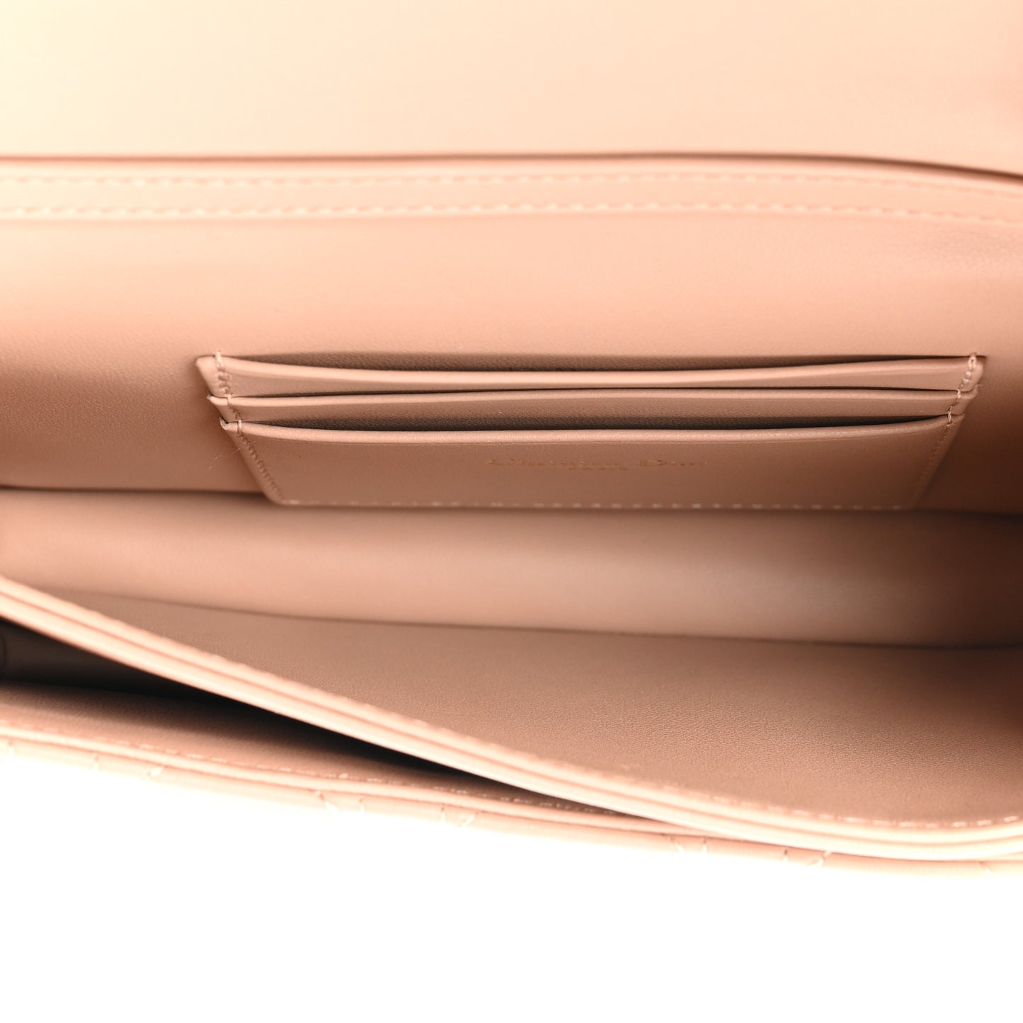 Lambskin Cannage Mini My Dior Bag Rose Des Vents