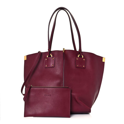 Chloe Smooth Calfskin Medium Vick Tote Burnt Mahogany 1 of 13