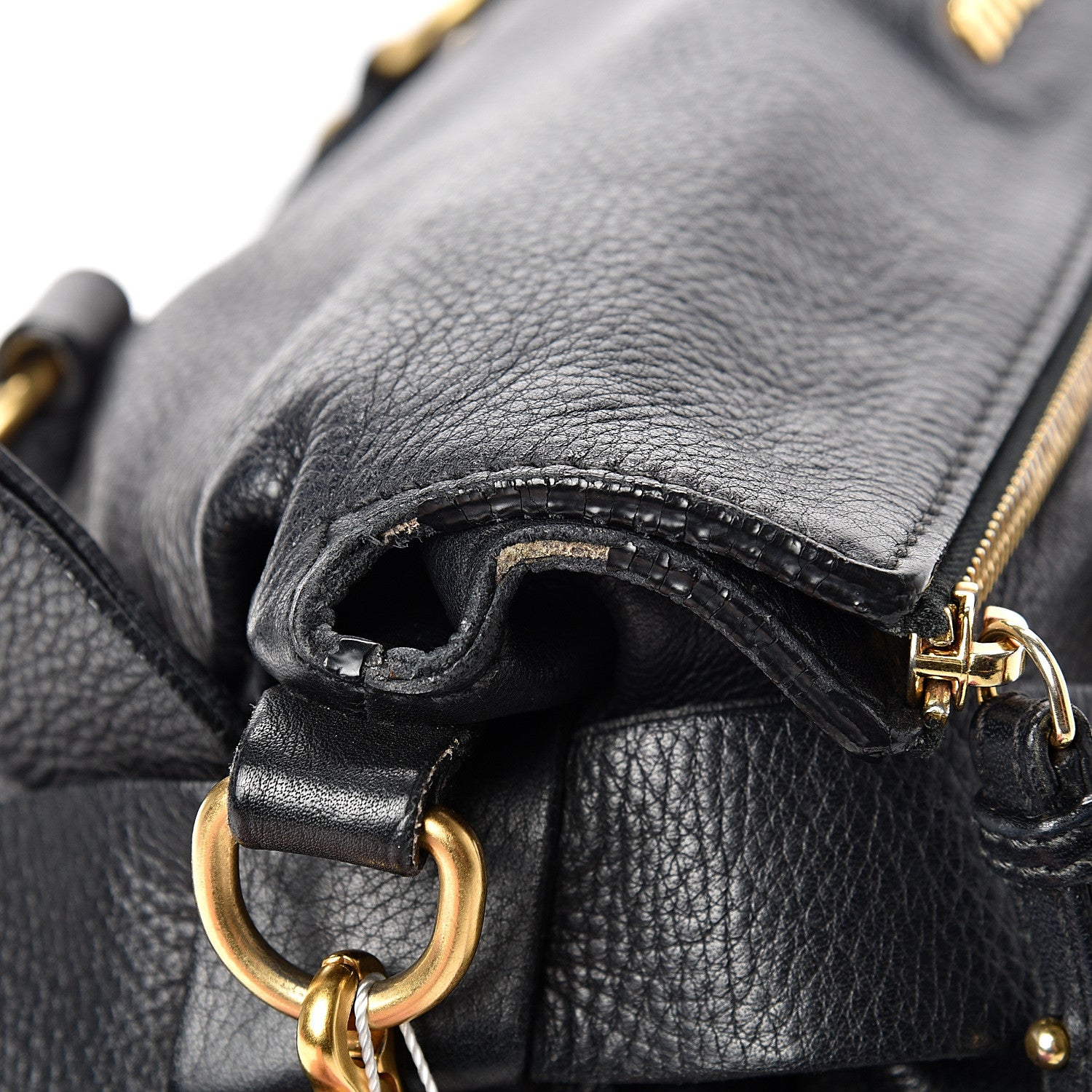 Miu Miu Vitello Medium Bow Bag Black 23 of 23