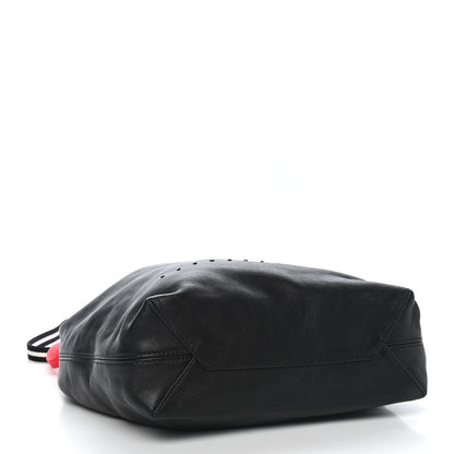 Alexander Wang Calfskin Small Wefty Drawstring Bucket Black 3 of 7