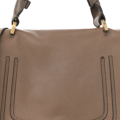 Chloe Calfskin Medium Marcie Top Handle Bag Nut 12 of 41