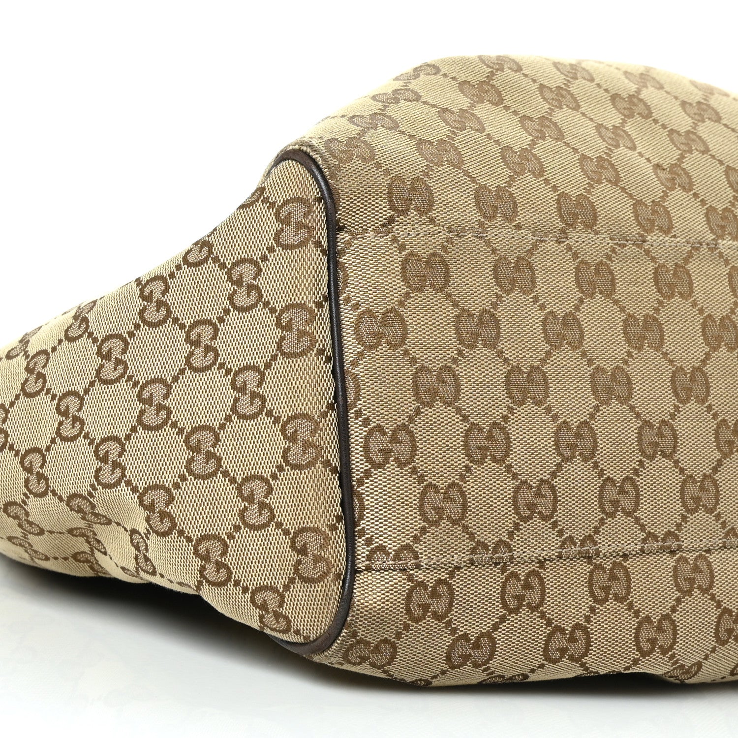 Gucci Monogram Large Sukey Tote Dark Brown 8 of 10