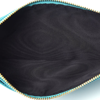 Dolce & Gabbana Nappa Matelasse Large Devotion Card Holder Acqua 5 of 6