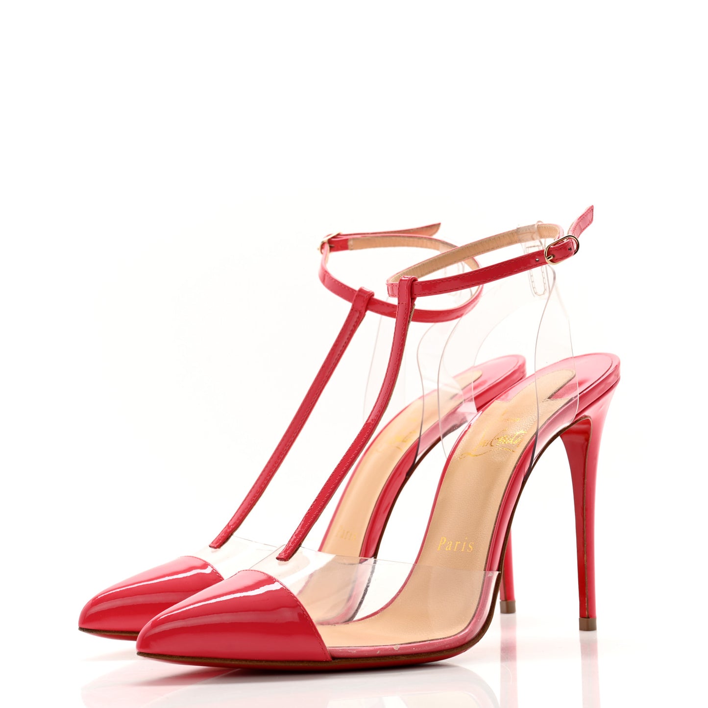 Patent PVC Nosy 100 Pumps 37 Begonia