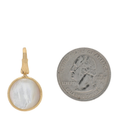 Marco Bicego 18K Yellow Gold Mother of Pearl Jaipur Pendant 2 of 3