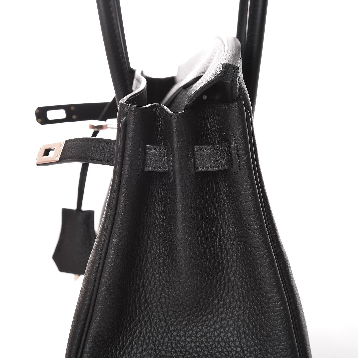 Hermes Togo Birkin 25 Black 12 of 37