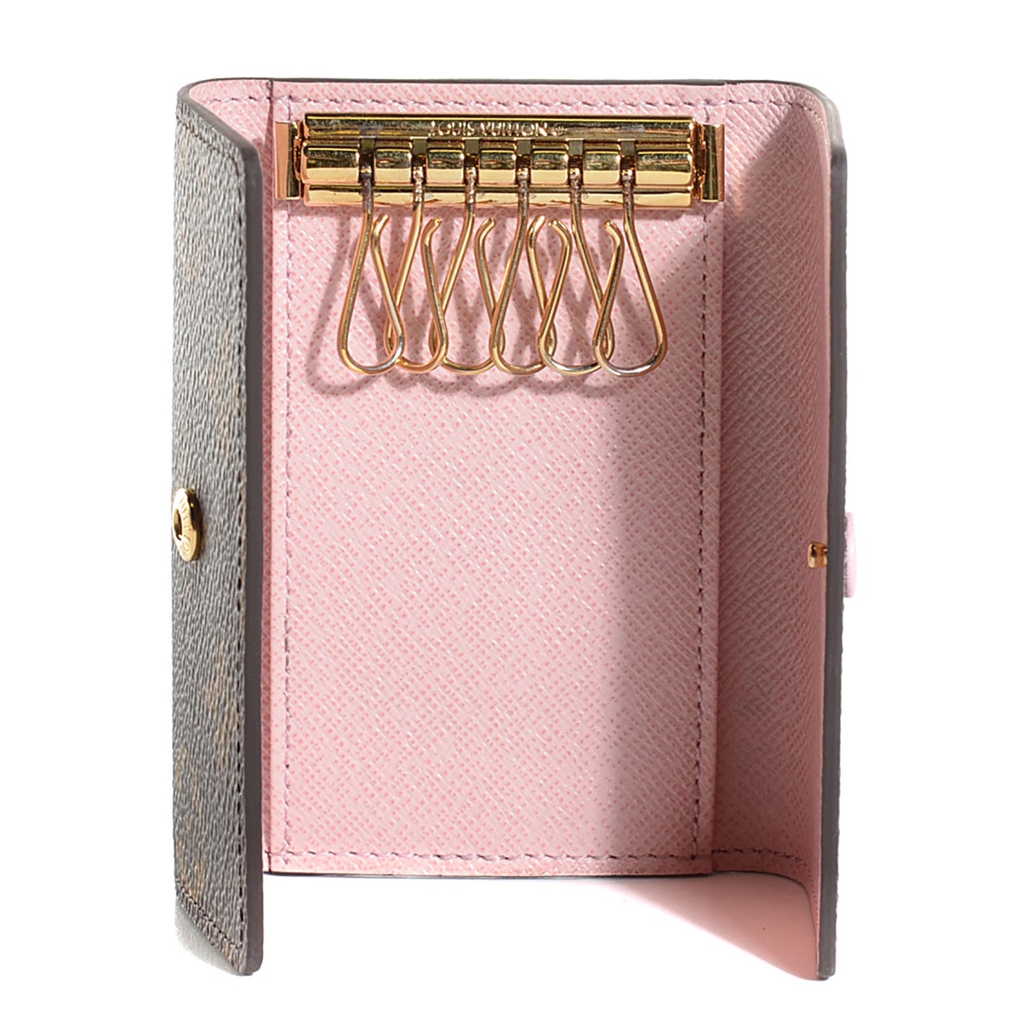 Monogram Multicles 6 Key Holder Rose Ballerine