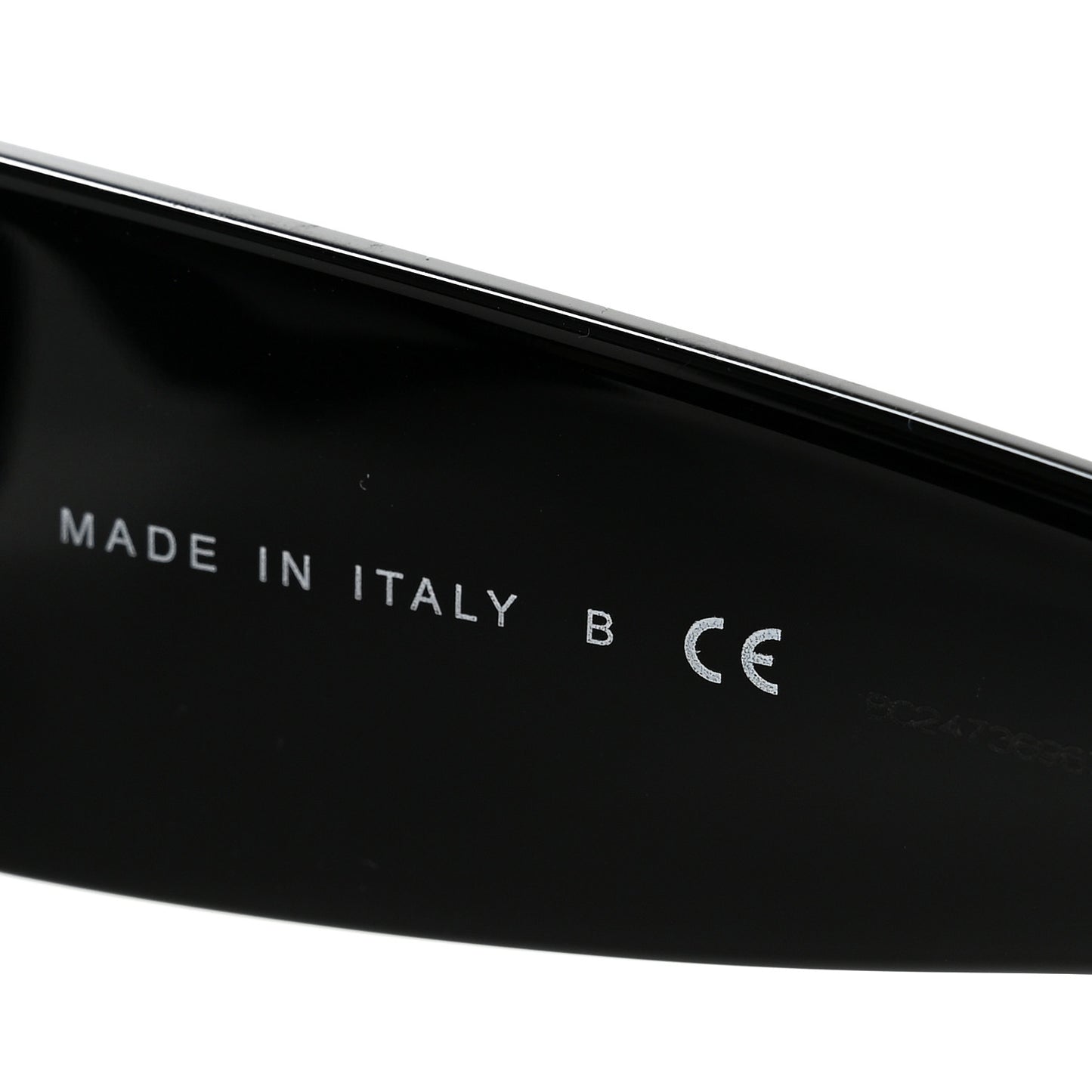 Acetate Rectangle Sunglasses 5435 Black