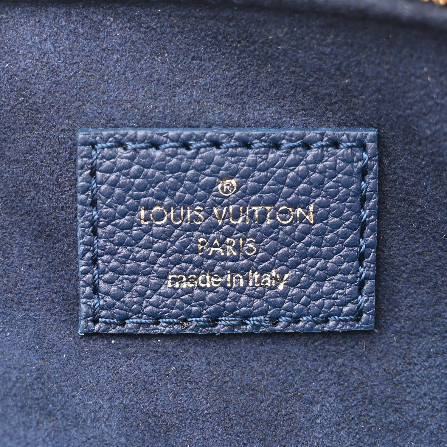 Louis Vuitton Empreinte Monogram Giant Mini By The Pool Bumbag Blue Beige 6 of 10