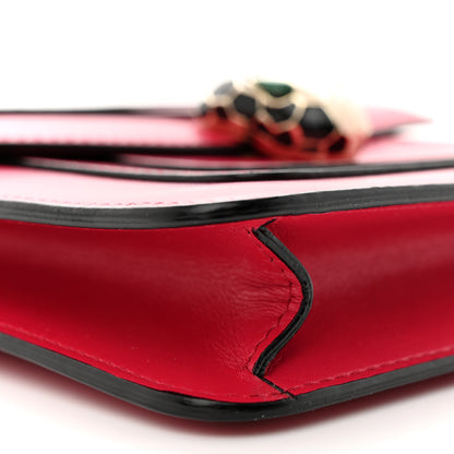 Bulgari Calfskin Serpenti Forever Crossbody Bag Pink 9 of 12