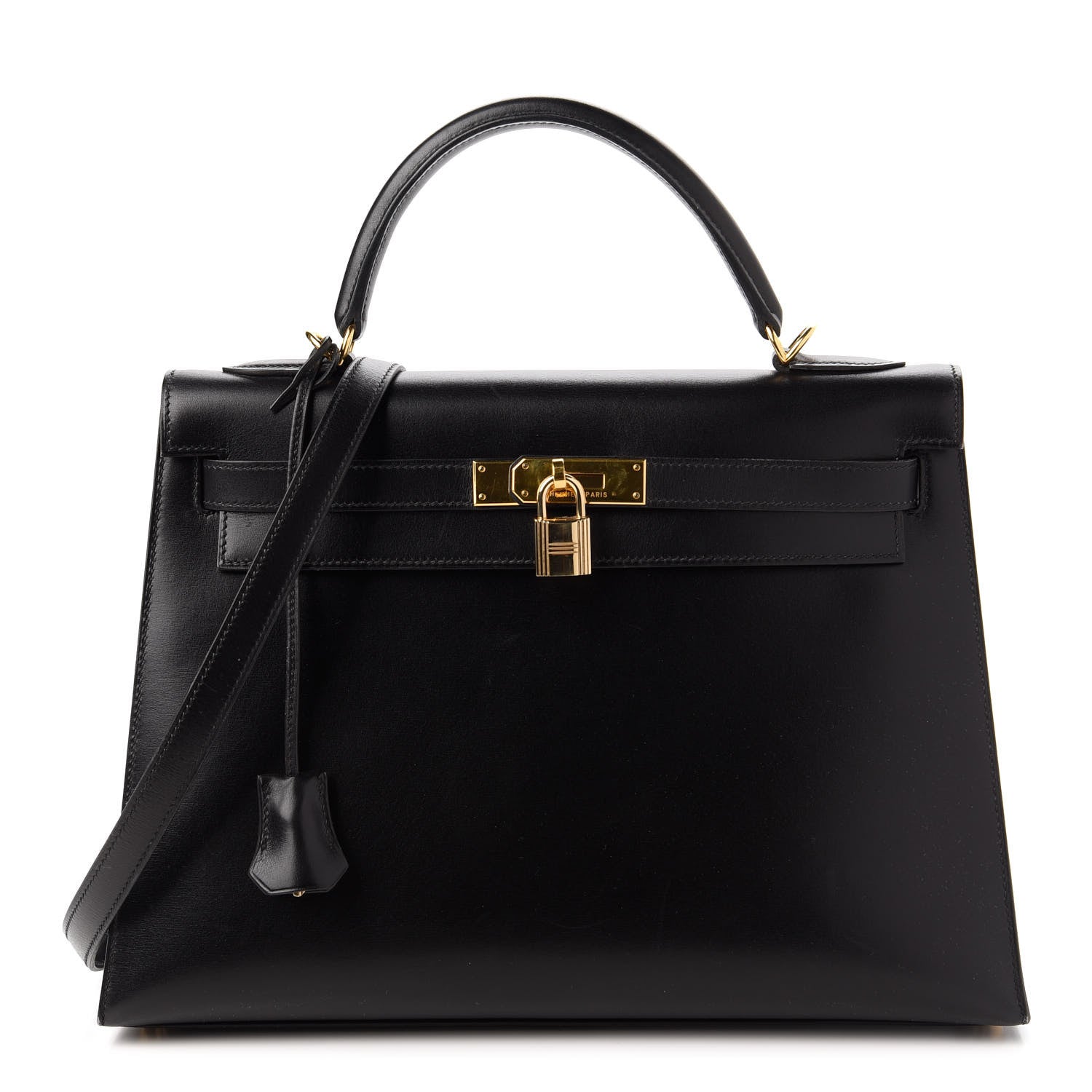 Hermes Box Kelly Sellier 32 Black 1 of 11