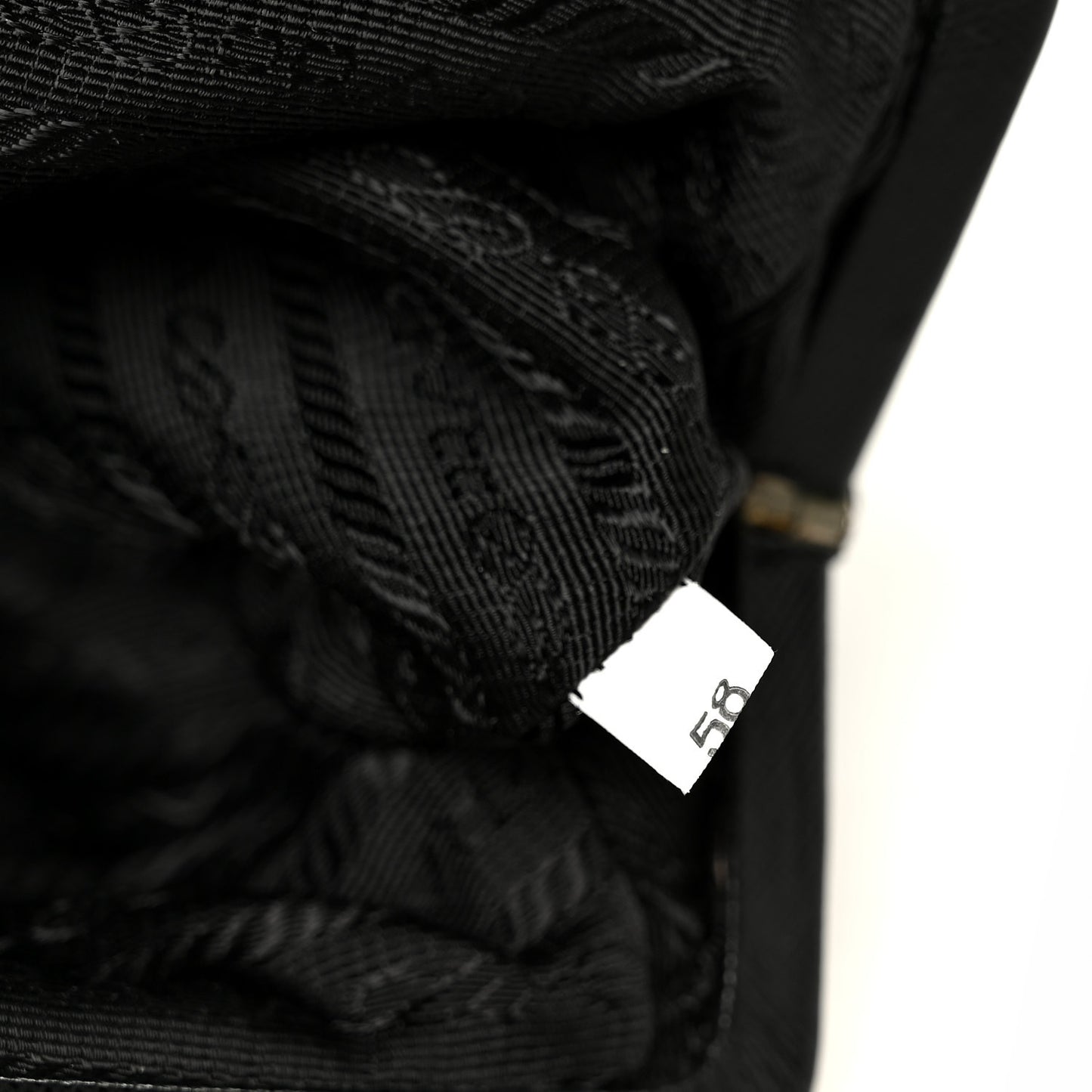 Tessuto Nylon Kisslock Shoulder Bag Black Black
