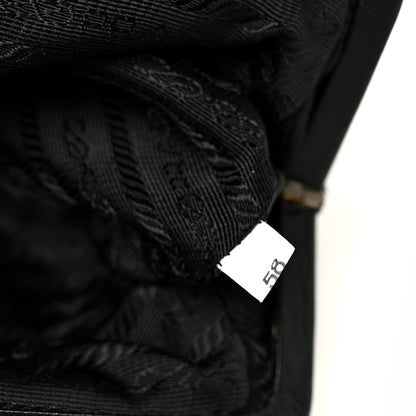 Prada Tessuto Nylon Kisslock Shoulder Bag Black Black 7 of 12