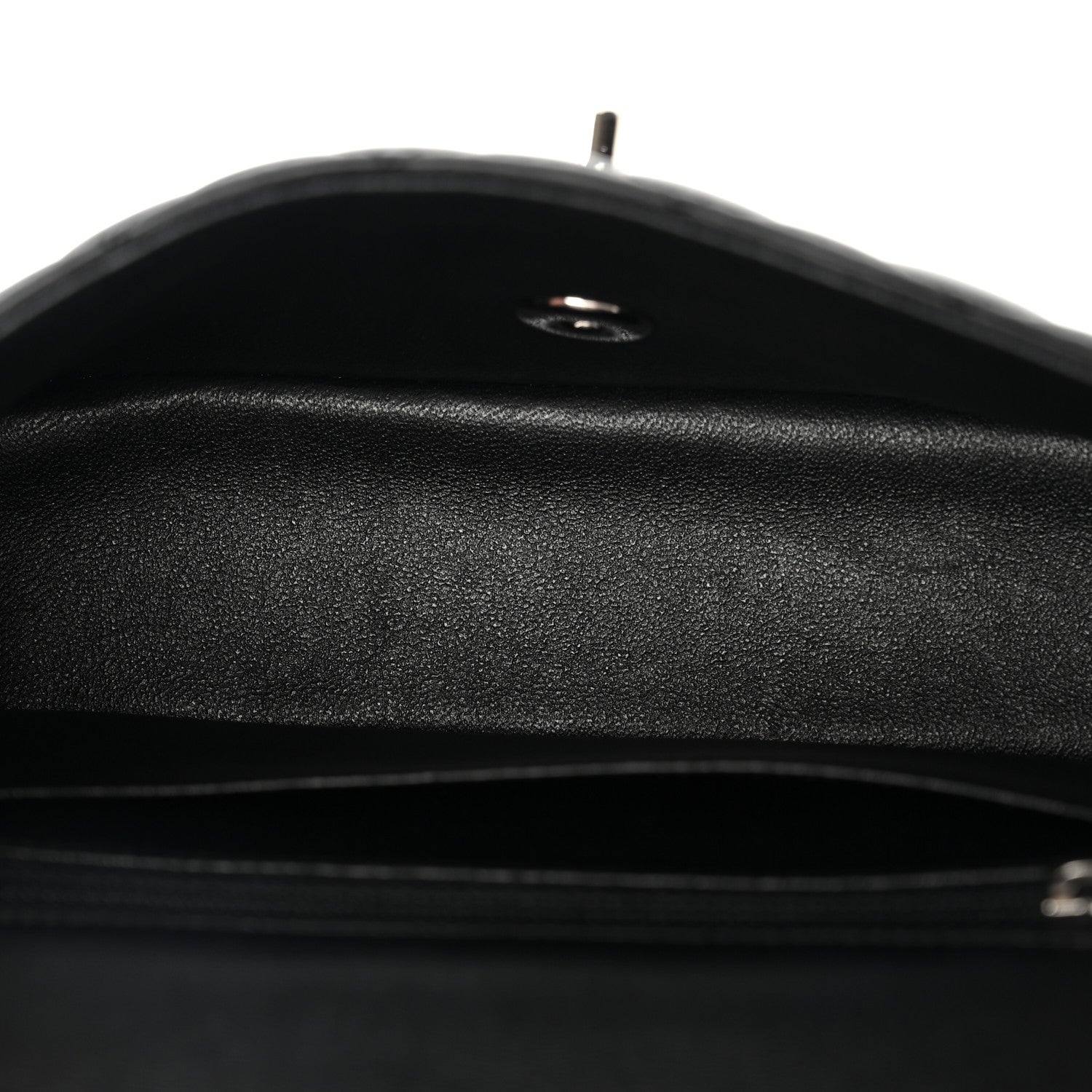 Chanel Lambskin Quilted Mini Rectangular Flap Black 5 of 10