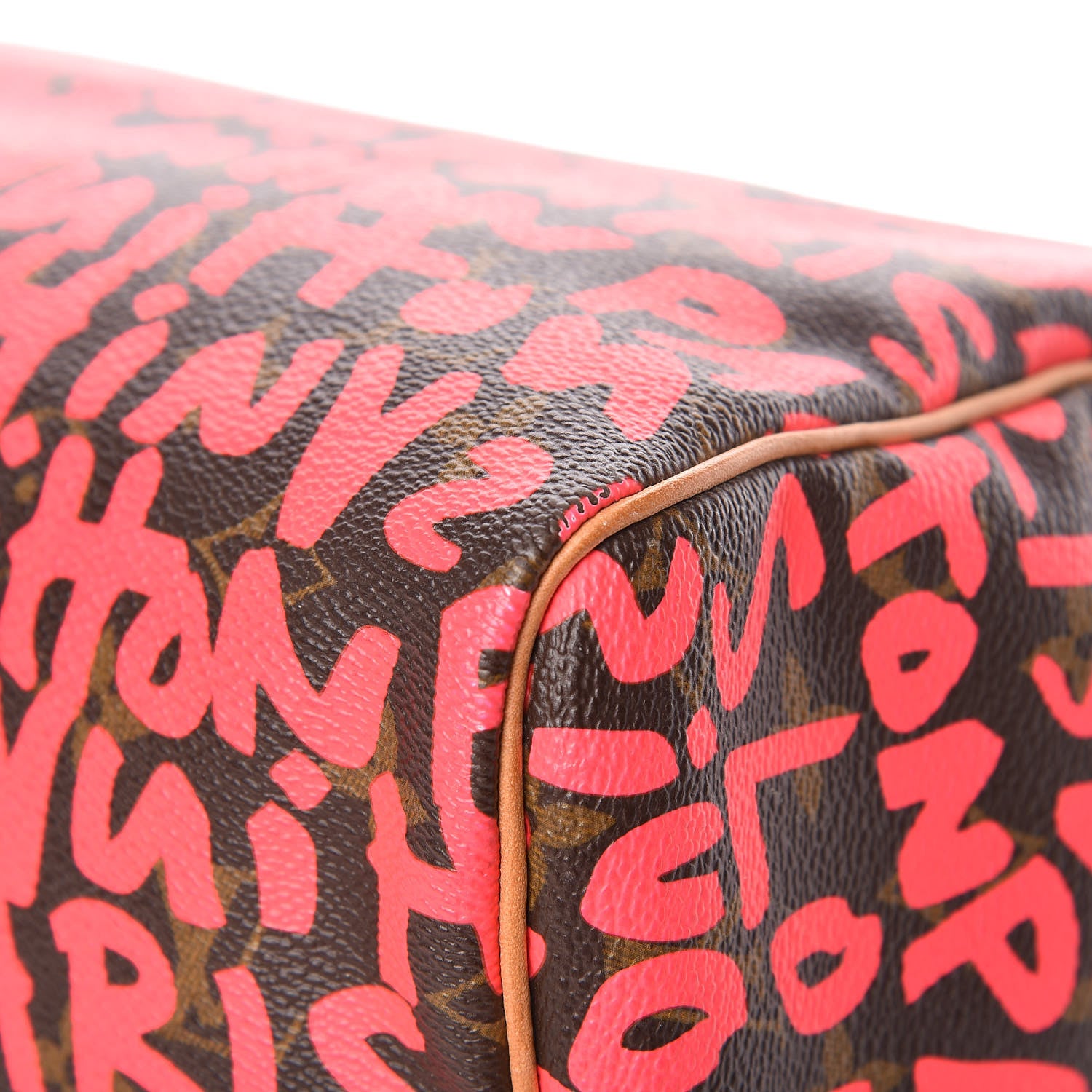 Louis Vuitton Monogram Graffiti Speedy 30 Fuchsia 8 of 13