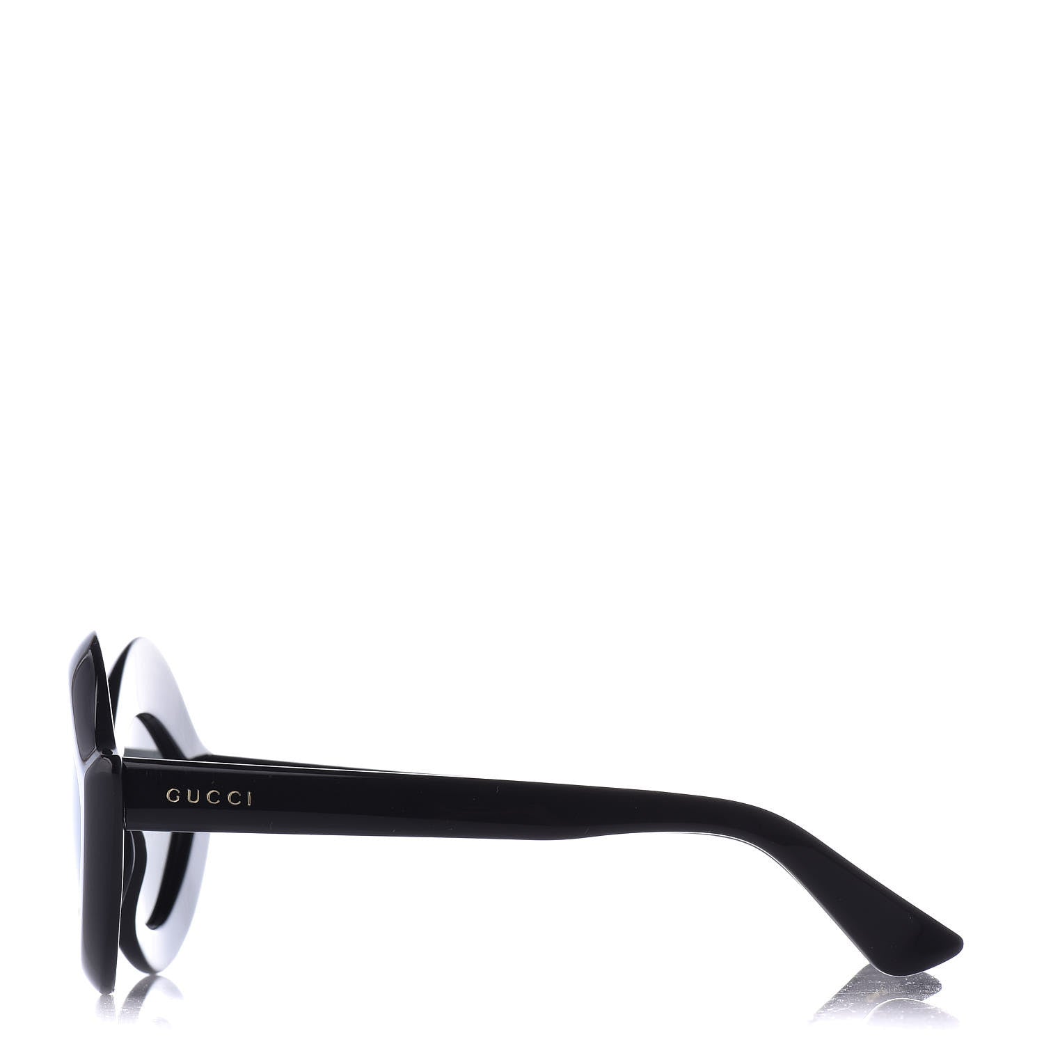 Gucci Cat Eye GG0085S Sunglasses Black 3 of 6