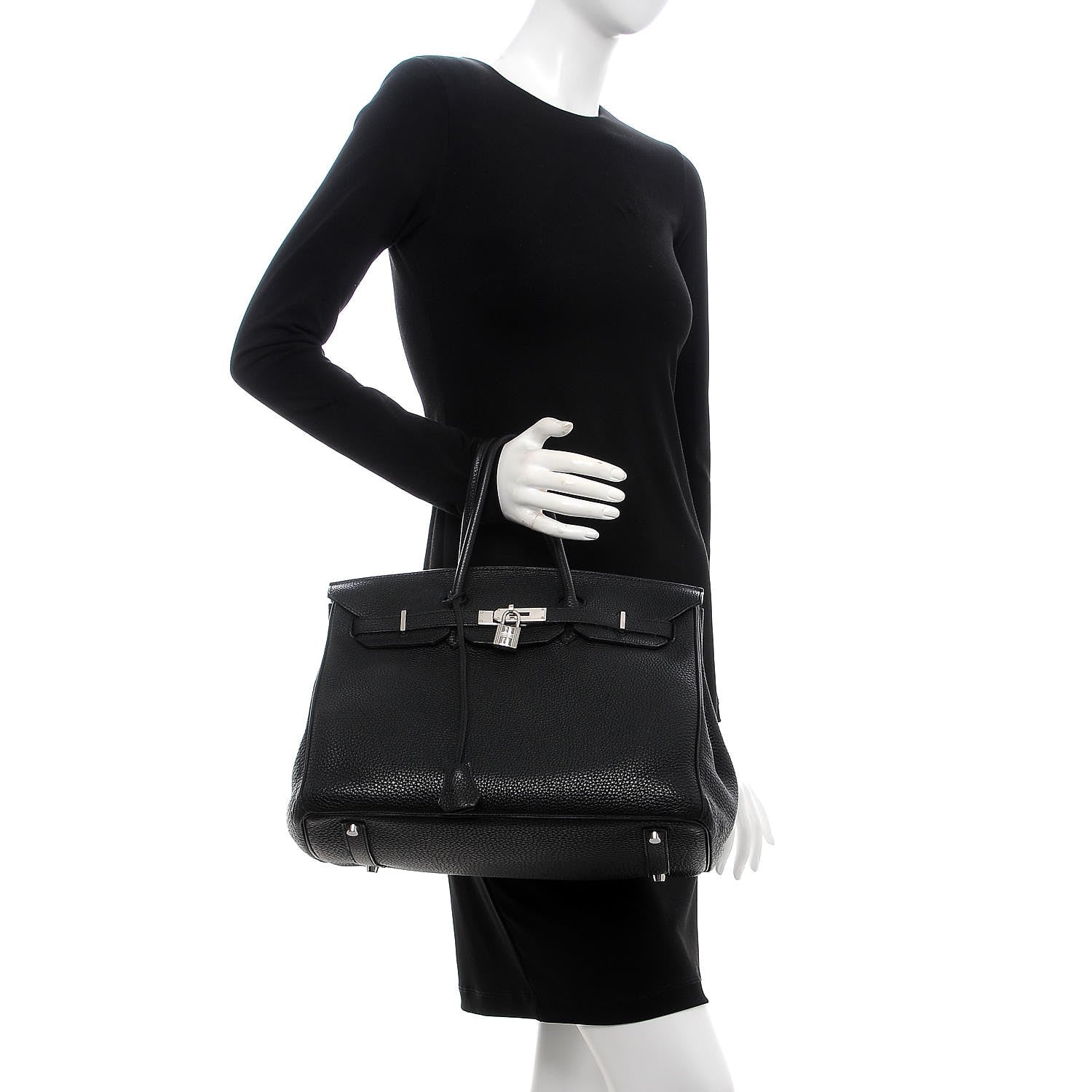 Hermes Togo Birkin 35 Black 2 of 32