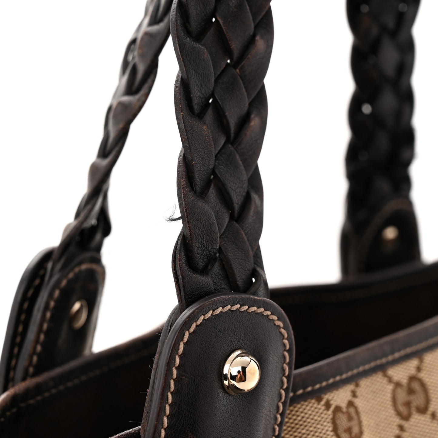 Monogram Small Pelham Shoulder Bag Dark Brown