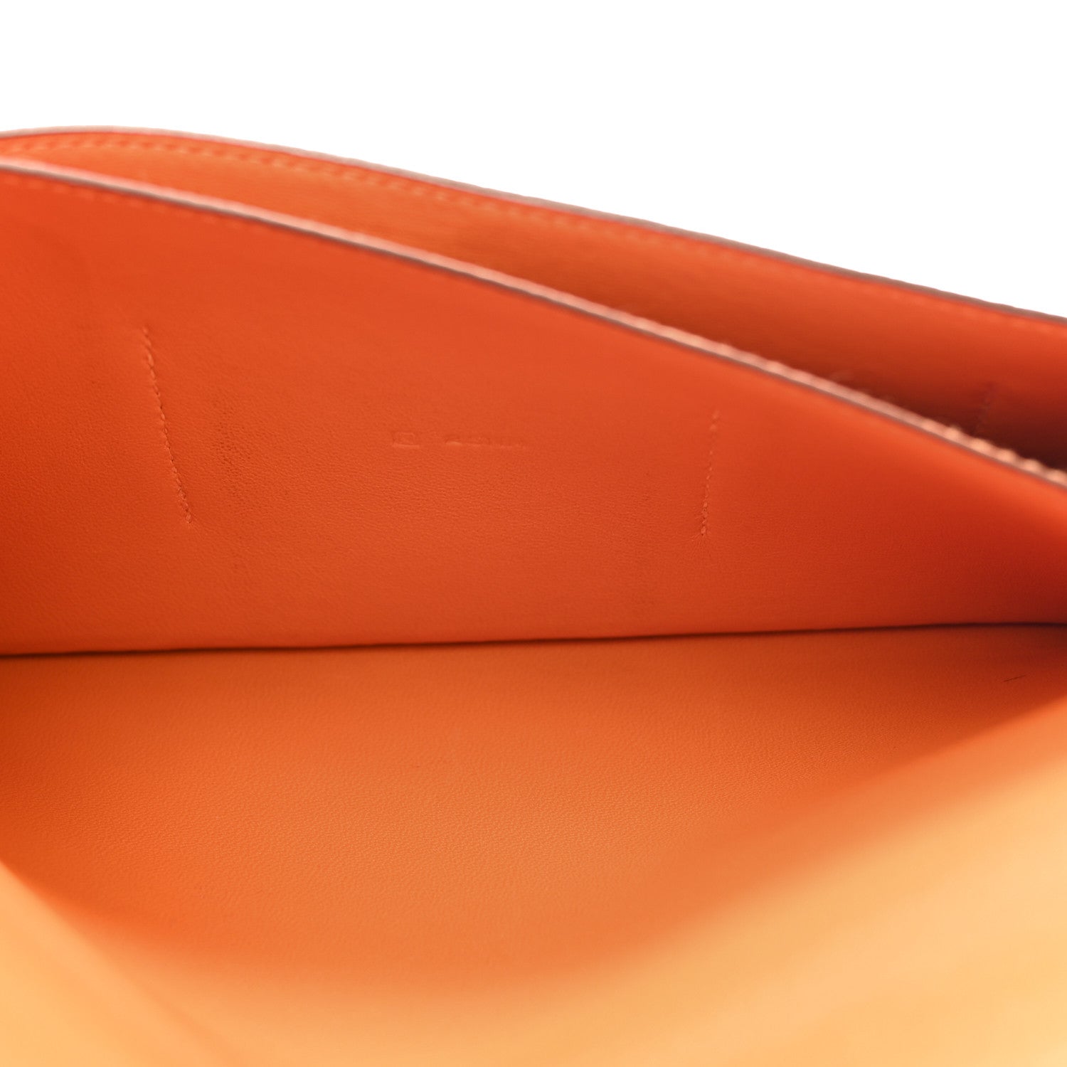 Hermes Togo Dogon Duo Wallet Orange 6 of 12