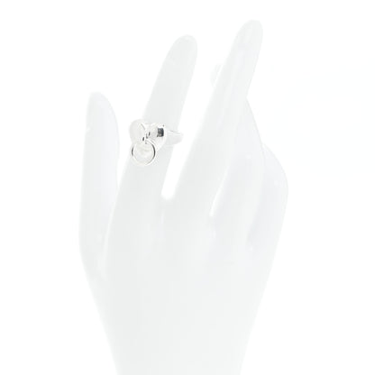 Tiffany Sterling Silver Heart Door Knocker Ring 49 4.75 3 of 5