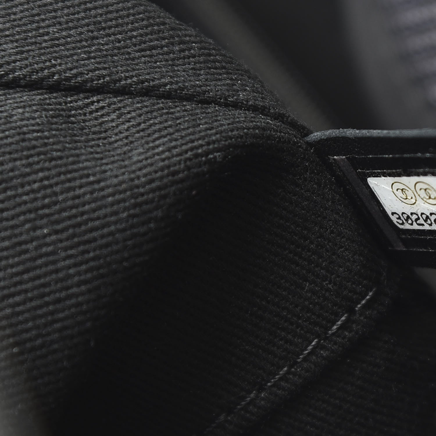 Chanel Canvas Medium Deauville Tote Black 10 of 12